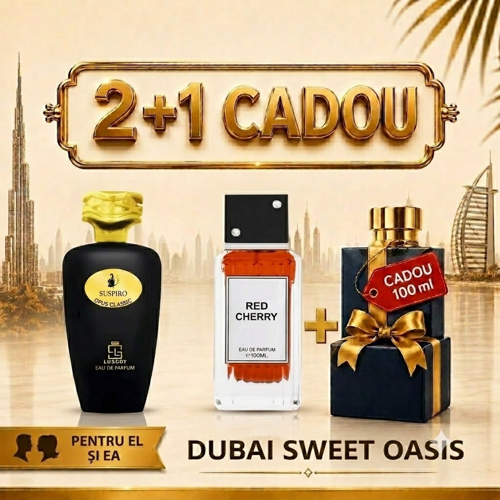 Suspiro Opus Classic + Red Cherry + Parfum Cadou