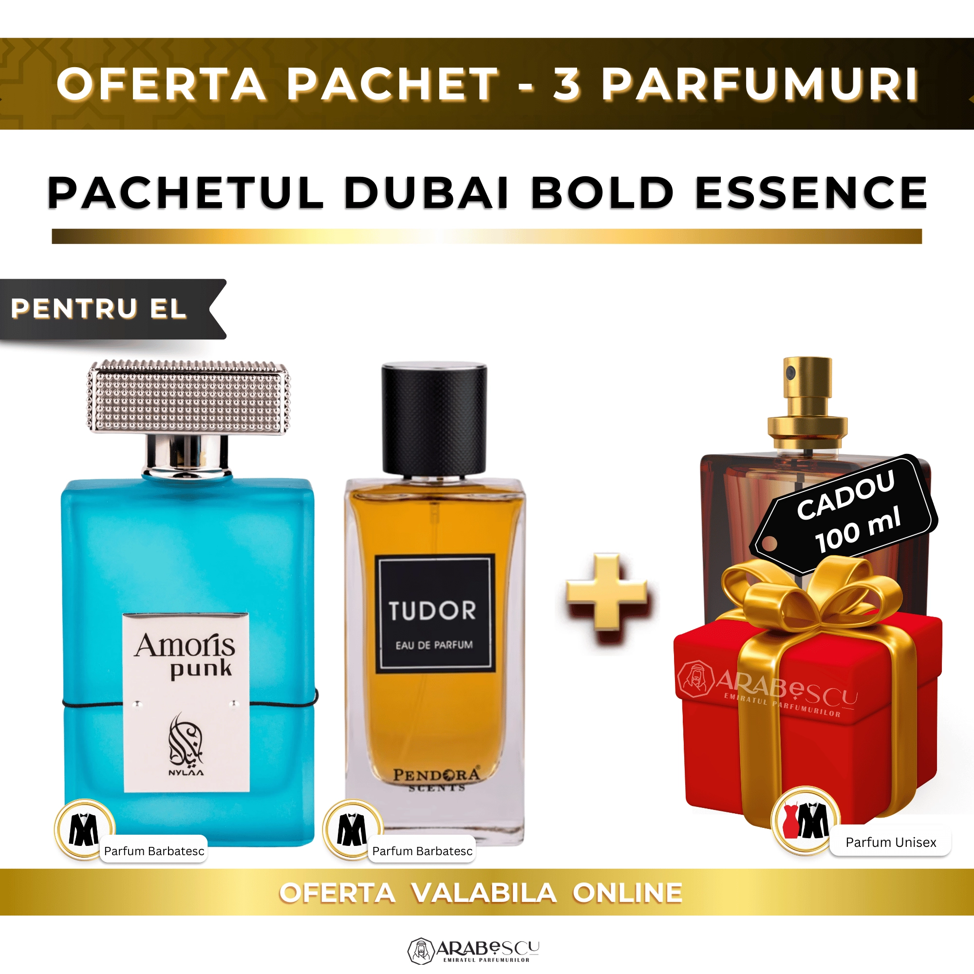 Amoris Punk + Tudor + Parfum Cadou
