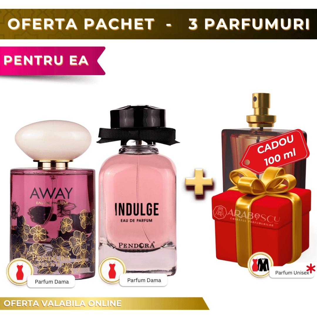 Away + Indulge + Parfum Cadou