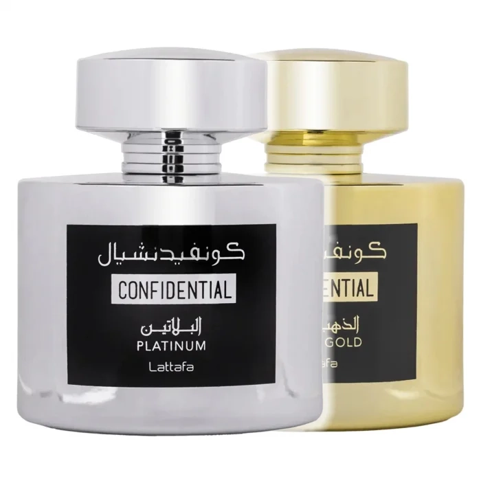 Confidential Platinum 100 ml + Confidential Gold 100 ml