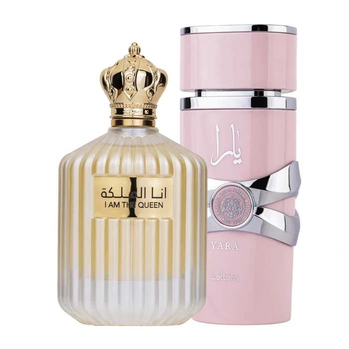 I Am the Queen 100 ml + Yara Lattafa 100 ml - Arabescu.ro