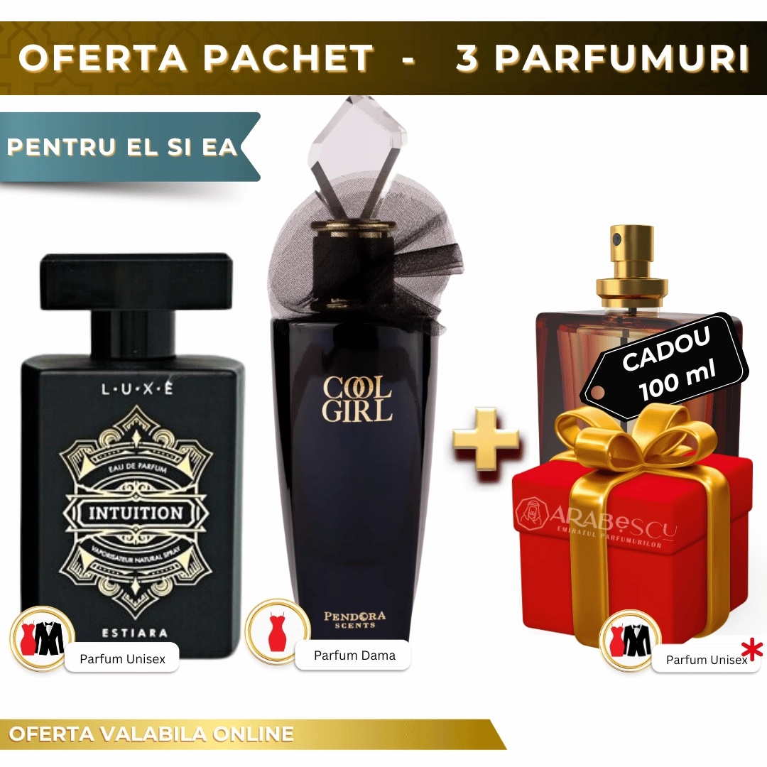 Intuition + Cool Girl + Parfum Cadou