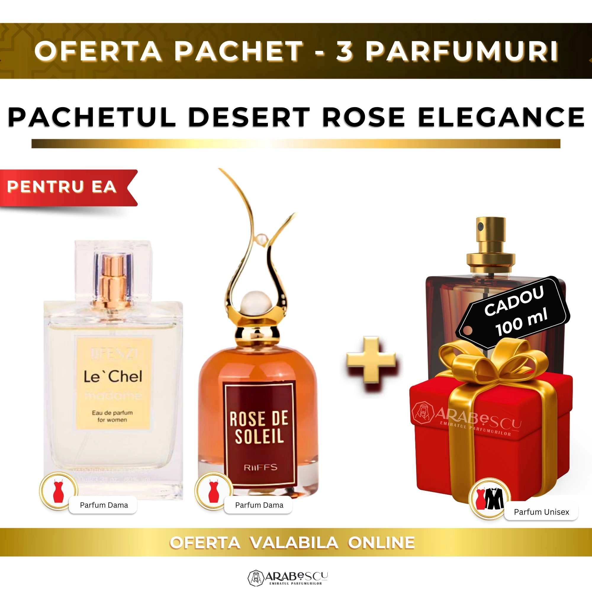 Le Chel Madame + Rose de Soleil + Parfum Cadou