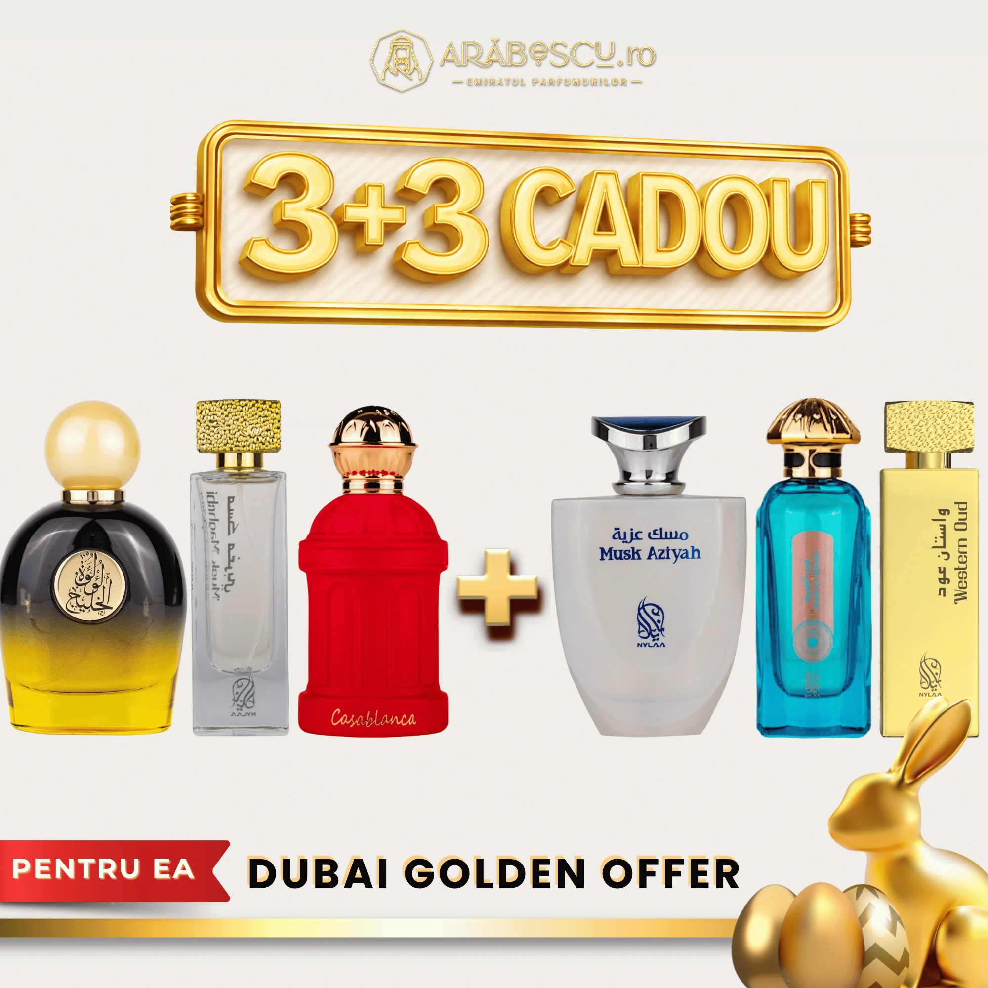 Lulut Al Khaleej + Musk Maghribi + Casablanca + Musk Aziah + Arab Al Airah + Western Oud