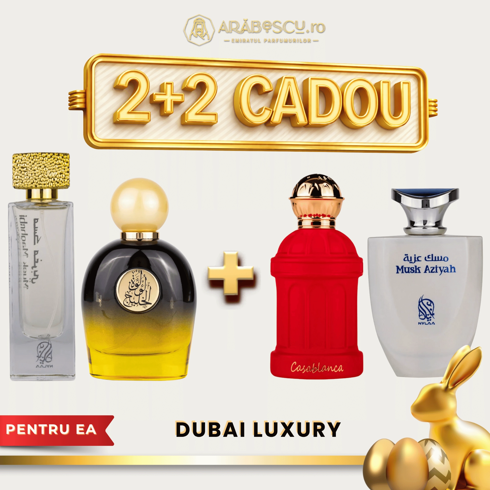 Lulut Al Khaleej + Musk Maghribi + Casablanca + Musk Aziah