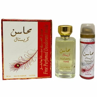 Mahasin Crystal, 100ml + Deo
