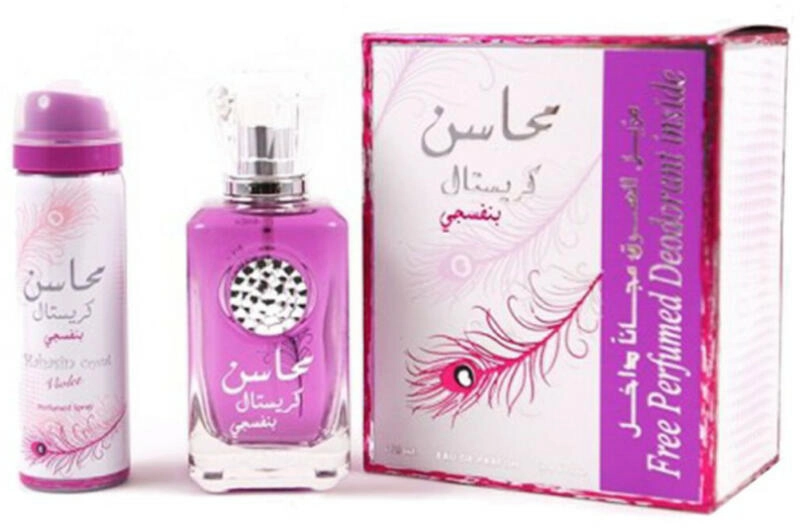 Mahasin Crystal Violet, 100ml + Deo