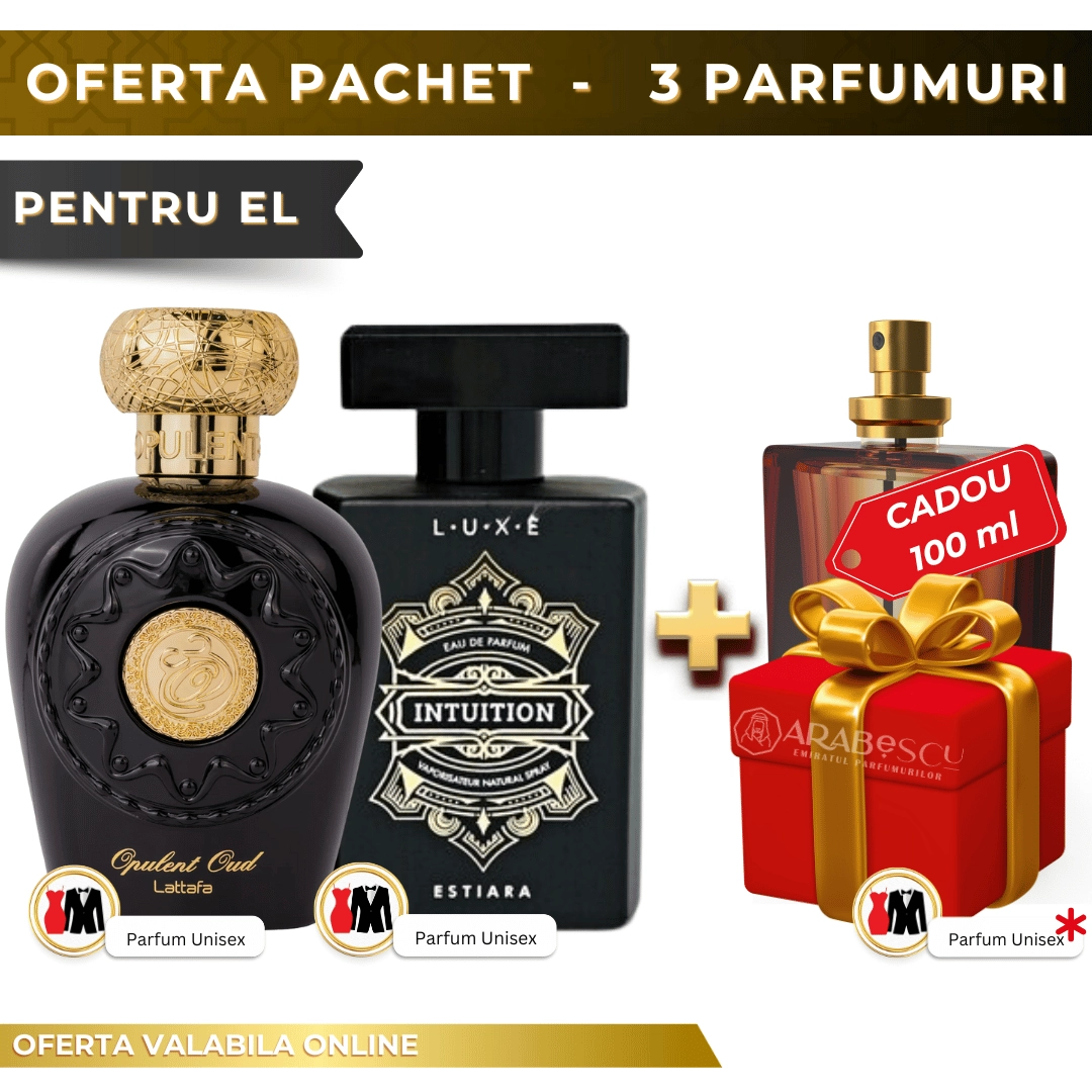 Opulent Oud + Intuition + Parfum Cadou