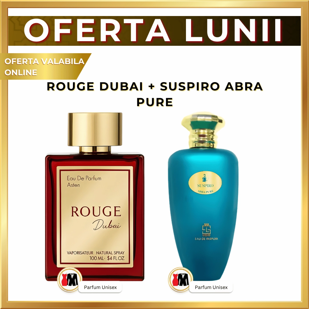 Rouge Dubai + Suspiro Abra Pure