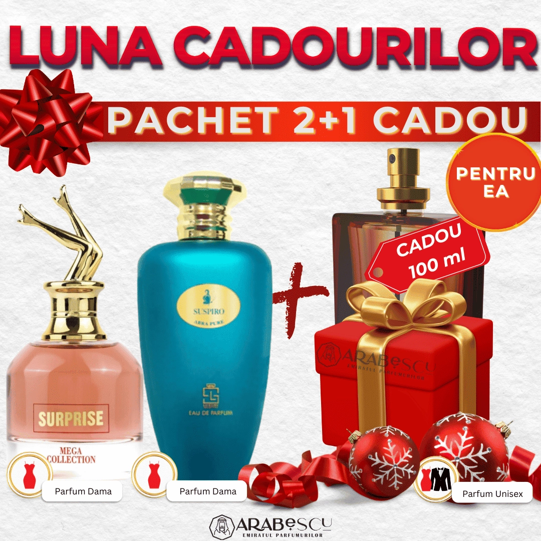 Surprise + Abra Pure + Parfum Cadou