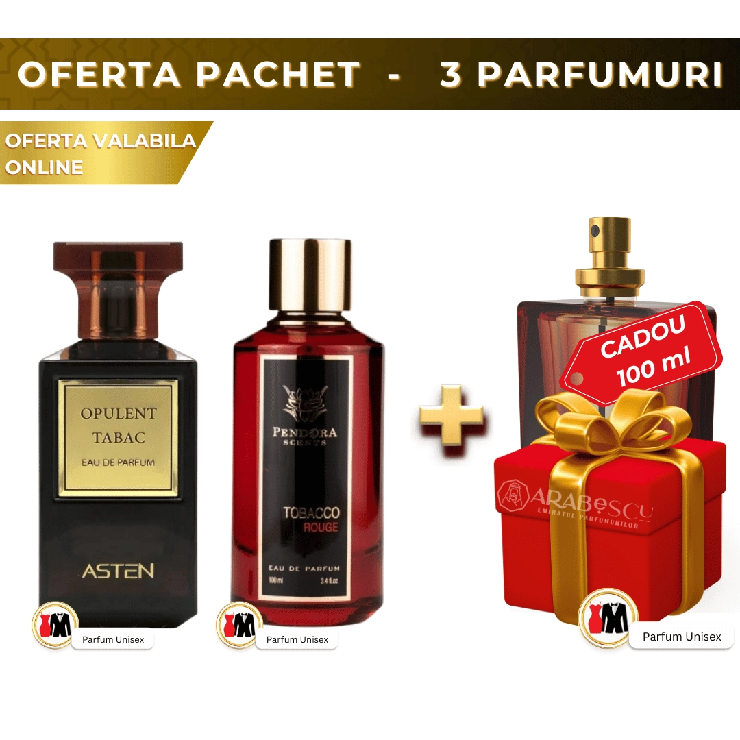 Vanille Tabac Opulent + Tobacco Rouge + Parfum Cadou