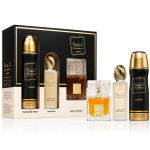 Set Lattafa KHAMRAH 100ml + Deodorant Spray 200 ml + Hair Mist 50 ml