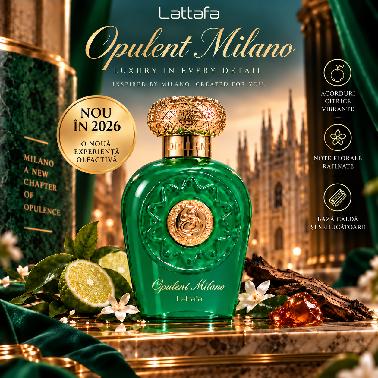 Opulent Milano, Lattafa, EDP, 100 ml